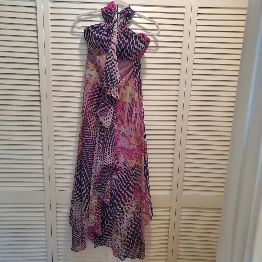 AQUA Dresses Halter, Size 4